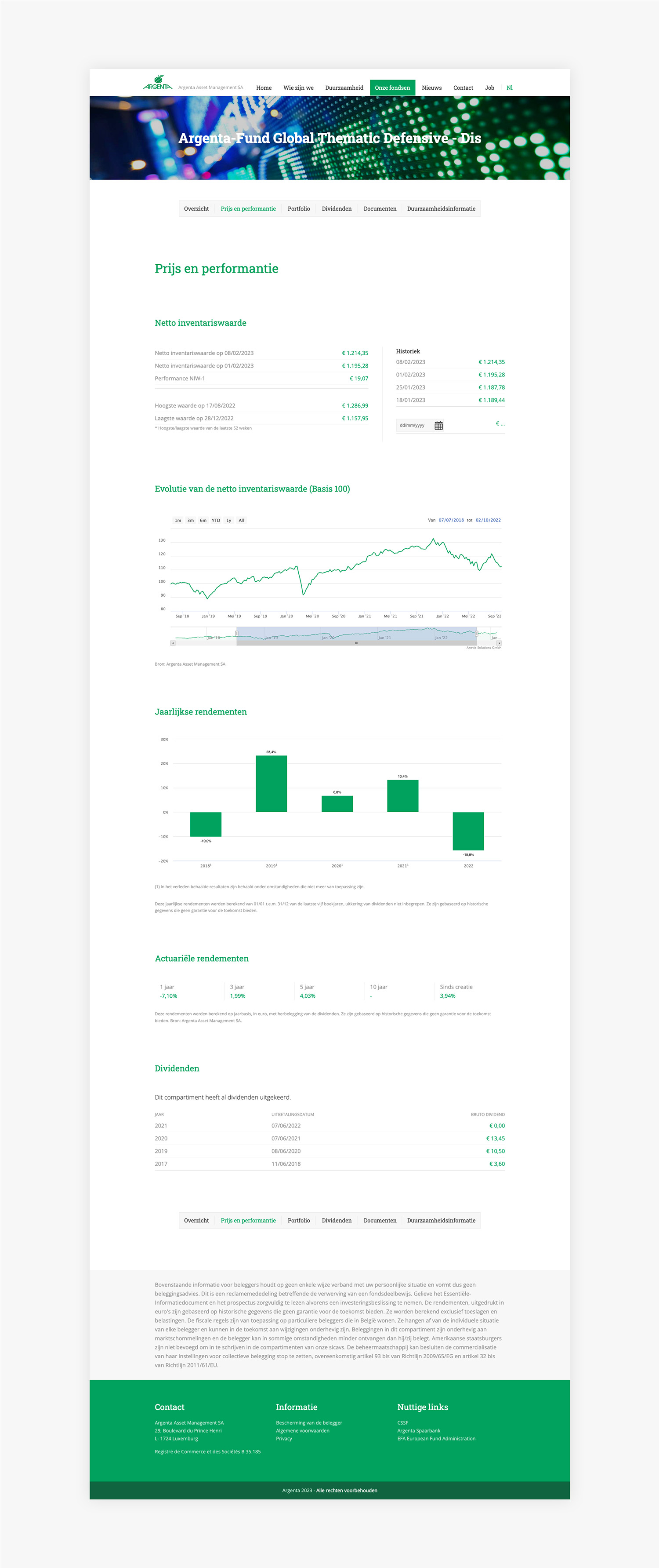 Argenta Arno Van de Vyver